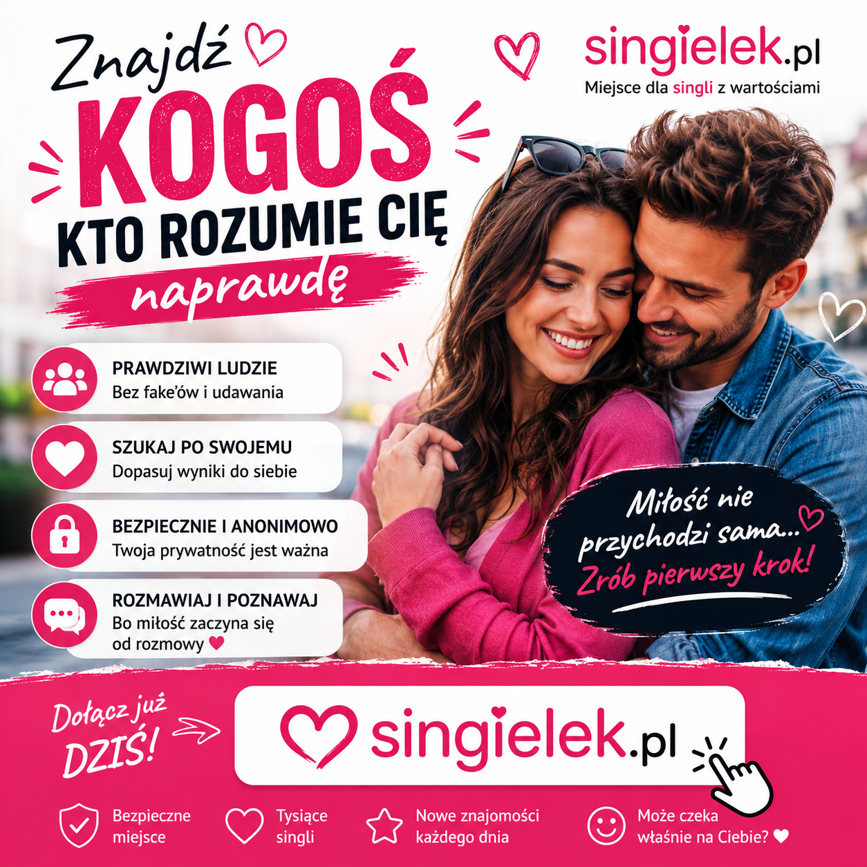 Singielek.pl – darmowy portal randkowy dla singli